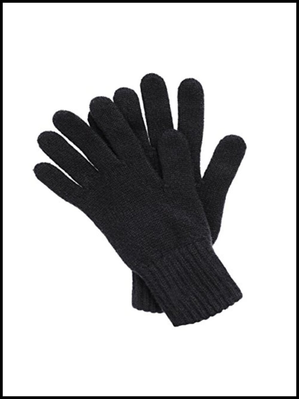100% Cashmere Gloves Made in Scotland Cold Weather Pull On